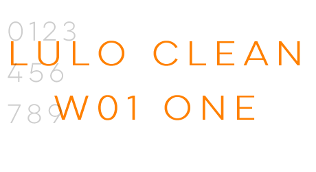 Lulo Clean W01 One