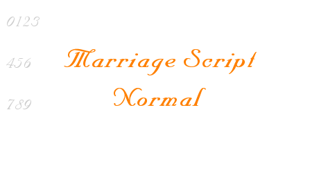 Marriage Script Normal