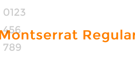 Montserrat Regular