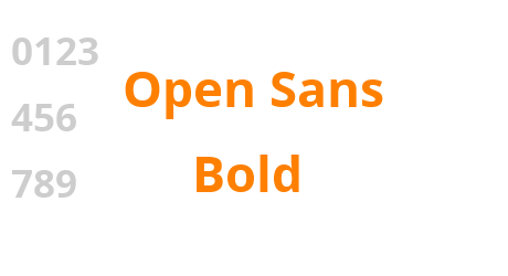 Open Sans Bold