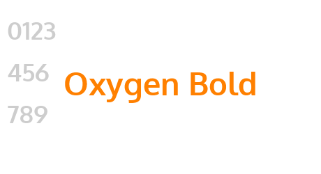 Oxygen Bold