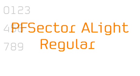 PFSector ALight Regular