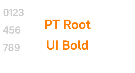 PT Root UI Bold
