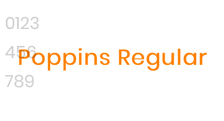 Poppins Regular