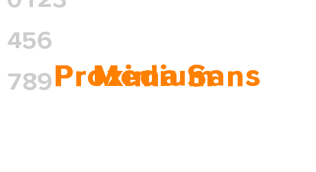 Proxima Sans Medium