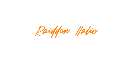 Raidden Italic