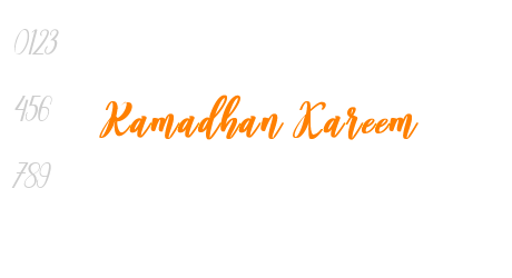 Ramadhan Kareem