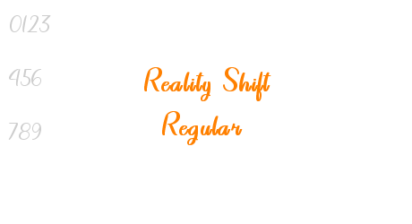 Reality Shift Regular