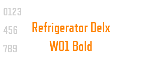 Refrigerator Delx W01 Bold