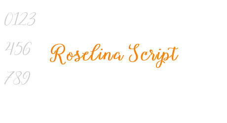Roselina Script