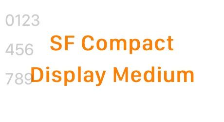 SF Compact Display Medium