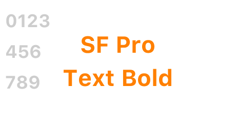 SF Pro Text Bold