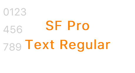 SF Pro Text Regular