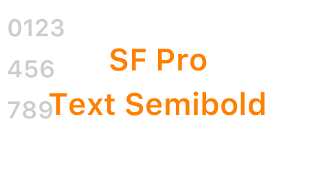 SF Pro Text Semibold