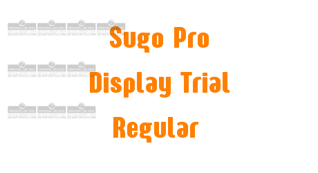 Sugo Pro Display Trial Regular