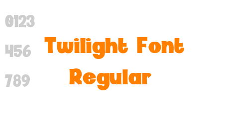 Twilight Font Regular