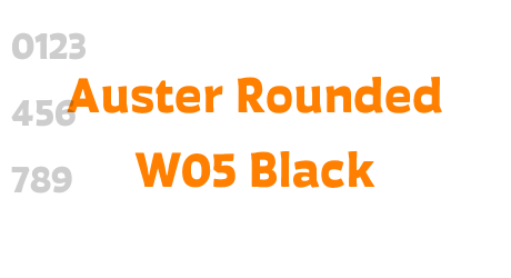 Auster Rounded W05 Black
