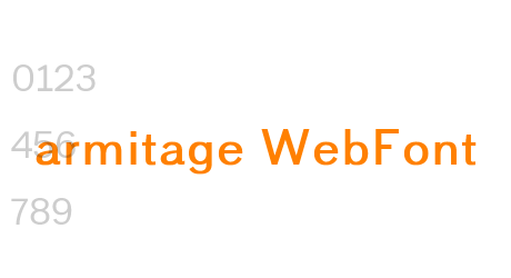 armitage WebFont