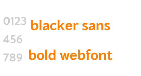 blacker sans bold webfont