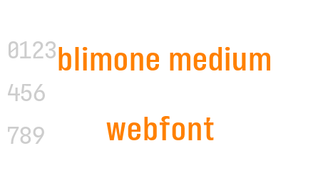 blimone medium webfont