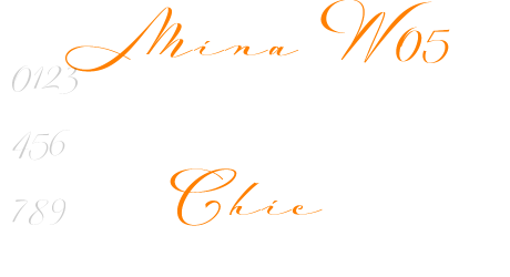 Mina W05 Chic