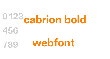 cabrion bold webfont