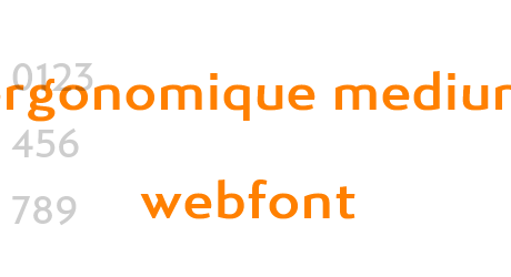 ergonomique medium webfont
