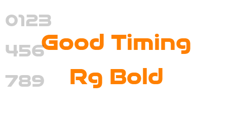 Good Timing Rg Bold