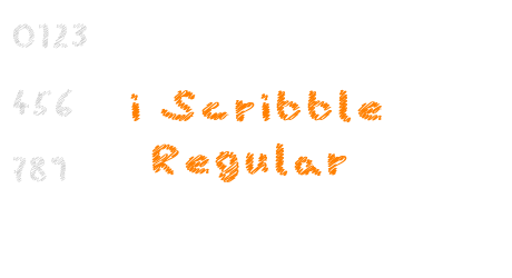 i Scribble Regular
