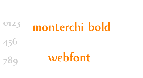 monterchi bold webfont