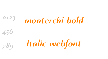 monterchi bold italic webfont