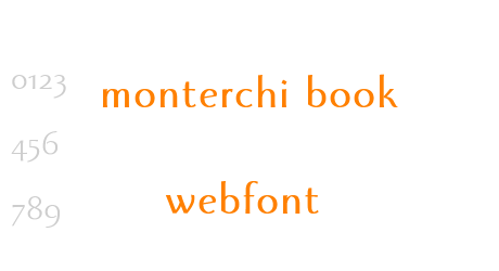monterchi book webfont