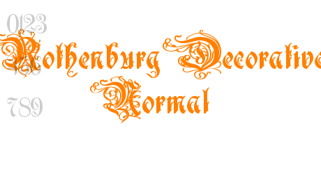 Rothenburg Decorative Normal