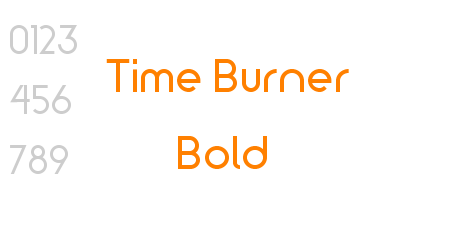 Time Burner Bold