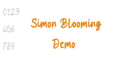 Simon Blooming Demo