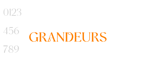 GRANDEURS