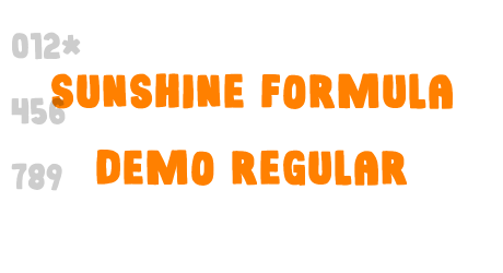 Sunshine Formula DEMO Regular