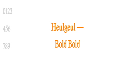 Heulgeul – Bold Bold