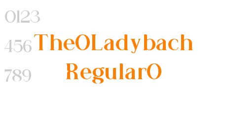 The Ladybach Regular