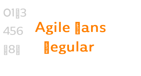Agile Sans Regular