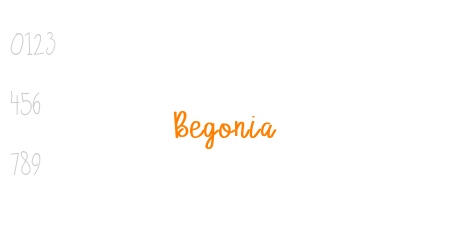 Begonia