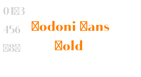 Bodoni Sans