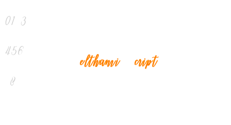 Delthami Script