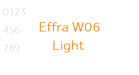 Effra W06 Light