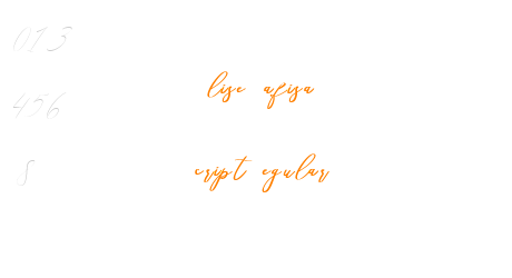 Elise Dafisa Script Regular