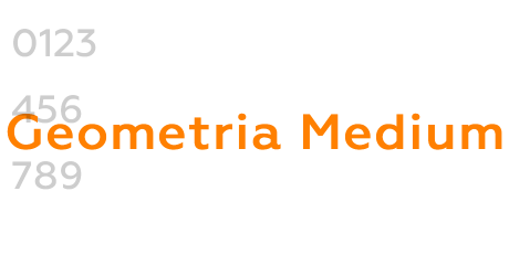 Geometria Medium