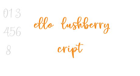 Hello Blushberry Script