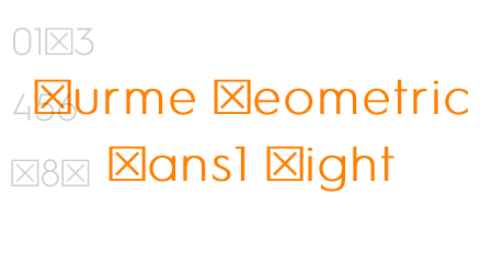 Hurme Geometric Sans1 SemiBold