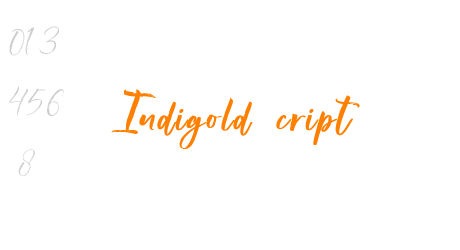 Indigold Script