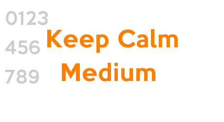 Keep Calm Medium